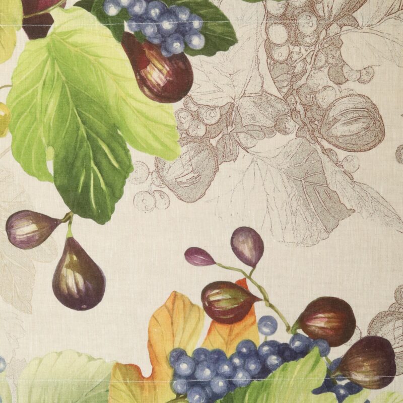 Løper "Grappolo", 100% lin, 45x170 cm - Bilde 4