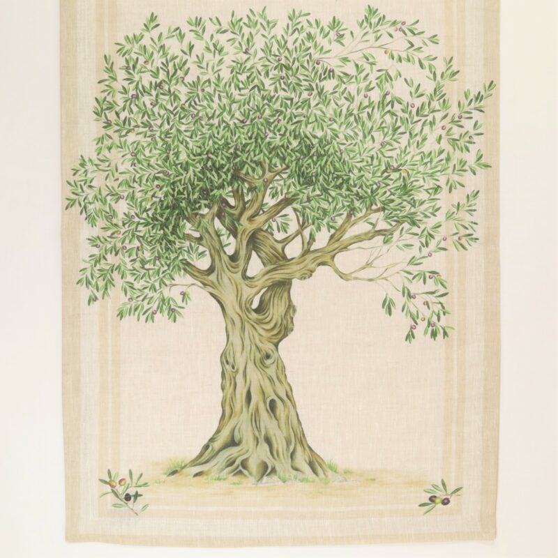 Løper "Ulivo", 100% lin, 45x170 cm - Bilde 4