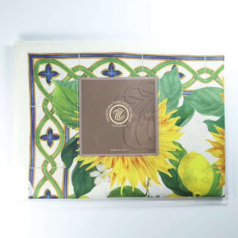 Løper "Etruscan Garden", 100% lin, 45x170 cm - Bilde 7