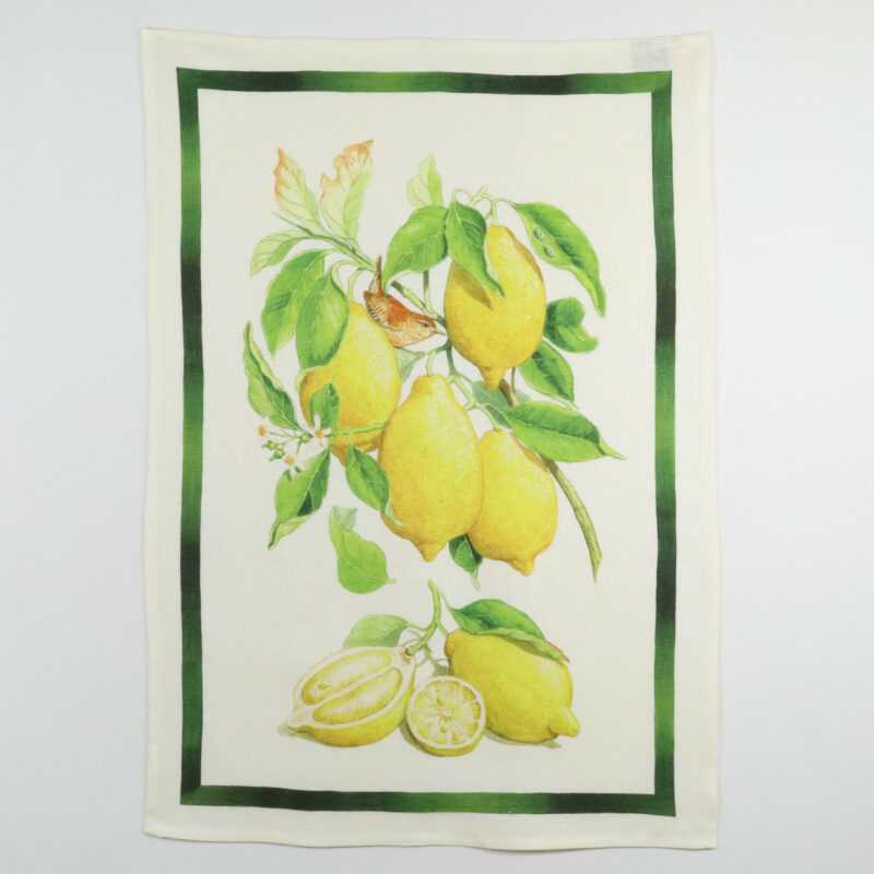 Kjøkkenhåndkle "Limoncello", 100% lin - Bilde 2