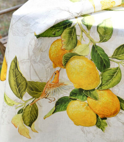 Duk "Limoncello", 100% lin, 160x230 cm