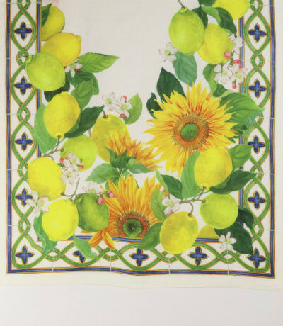 Løper "Etruscan Garden", 100% lin, 45x170 cm