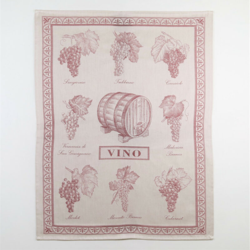 Kjøkkenhåndkle "Vino", 100% bomull - Bilde 2